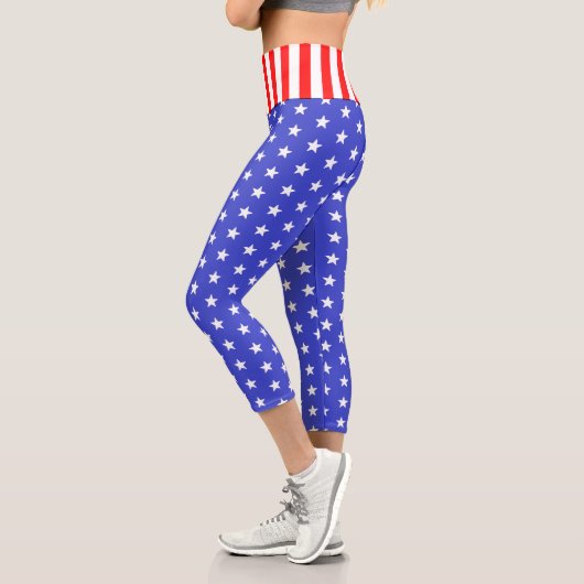 USA US FLAGGE LEGGINGS (Links)