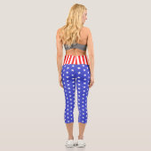 USA US FLAGGE LEGGINGS (Rückseite)