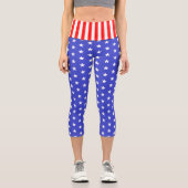 USA US FLAGGE LEGGINGS (Vorderseite)