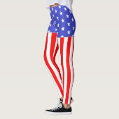USA US FLAGGE LEGGINGS (Links)