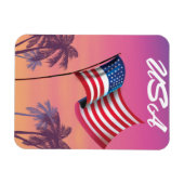 USA US FLAGGE MAGNET (Horizontal)
