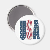 USA US Flagge Magnet (Vorderseite/Rückseite)