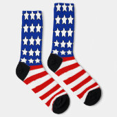 USA US Flagge Patriotic Socken (Rechts)