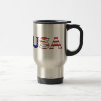 USA-US Flagge-Reise-Tasse