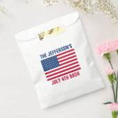 USA - US Flagge unter amerikanischer Flagge Geschenktütchen (Versiegelt)