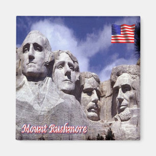 USA - USA - Dakota - Berg Rushmore Magnet
