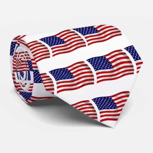 USA (USA) Flag-Krawatte Krawatte (Gerollt)