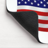 USA (USA) Flag Mousepad (Ecke)