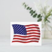 USA (USA) Flag Postkarte (Stehend Vorderseite)