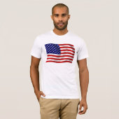 USA (USA) Flag T - Shirt (Vorne ganz)