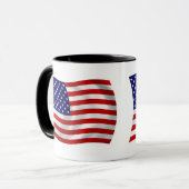 USA (USA) Flag-Tasse Tasse (Vorderseite Links)