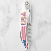 USA - USA - Flagge Kellnermesser (Rückseite)