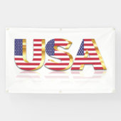 USA - USA - Flagge - Patriotik Banner (Horizontal)