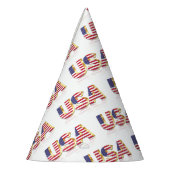 USA - USA - Flagge - Patriotik  Partyhütchen (Links)