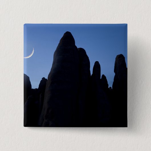 USA, Utah, Arches National Park. Halbmond Button (Vorderseite)