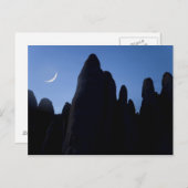USA, Utah, Arches National Park. Halbmond Postkarte (Vorne/Hinten)