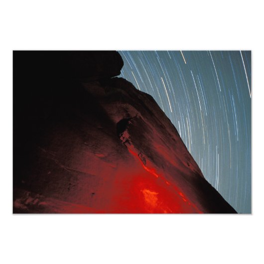 USA, Utah, Arches National Park, Petroglyphen Fotodruck (Vorne)