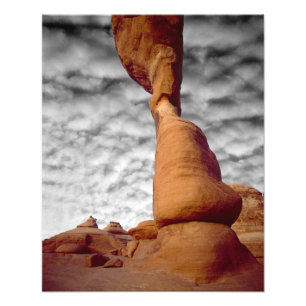 USA, Utah, Arches National Park. Teil von Fotodruck