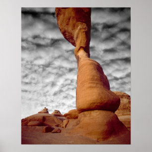 USA, Utah, Arches National Park. Teil von Poster