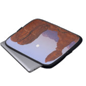 USA, Utah, Arches NP, Full Moon Rising at Laptopschutzhülle (Vorne Knopf)