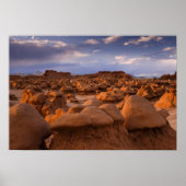 USA; Utah. Blick auf den Goblin Valley Staat Park Poster (Vorne)