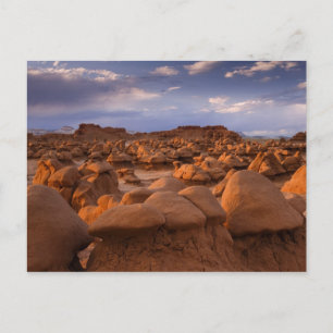 USA; Utah. Blick auf den Goblin Valley State Park Postkarte