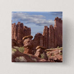 USA, Utah. Blick auf Fisher Towers. Bildnachweis: Button