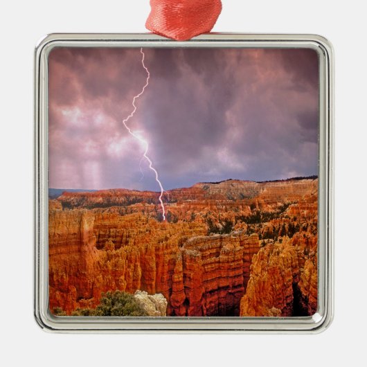 USA, Utah, Bryce Canyon National Park. Ornament Aus Metall (Vorne)