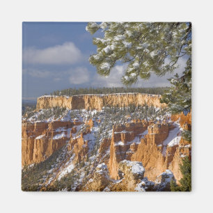 USA, Utah, Bryce Canyon National Park. Sonnenaufga Magnet
