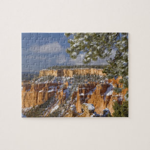 USA, Utah, Bryce Canyon National Park. Sonnenaufga Puzzle