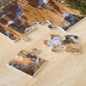 USA, Utah, Bryce Canyon National Park.Sonnenschein Puzzle (Seite)