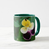 USA, Utah, Cache Valley, Johnny Jump Up Tasse (VorderseiteRechts)
