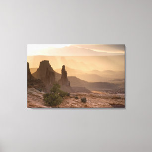 USA; Utah; Canyonlands National Park. Ansicht Leinwanddruck