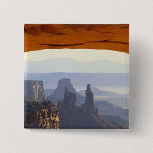 USA, Utah, Canyonlands National Park, Ansicht von Button