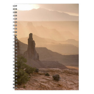  USA; Utah; Canyonlands-Nationalpark. Ansicht Notizblock