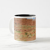 USA, Utah, Canyonlands NP, Shafer Canyon Zweifarbige Tasse (Vorderseite Links)