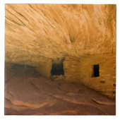 USA, Utah, Cedar Mesa, Mule Canyon.Sandstone Fliese (Vorderseite)