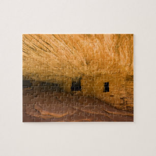 USA, Utah, Cedar Mesa, Mule Canyon.Sandstone Puzzle