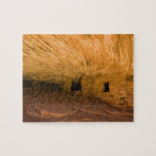 USA, Utah, Cedar Mesa, Mule Canyon.Sandstone Puzzle (Horizontal)