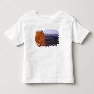 USA, Utah, Dead Horse Point SP. Spätes Licht färbt Kleinkind T-shirt