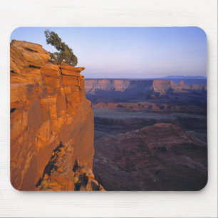 USA, Utah, Dead Horse Point SP. Spätes Licht färbt Mousepad