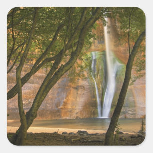 USA, Utah, Escalante Wilderness. Eine Ansicht von Quadratischer Aufkleber
