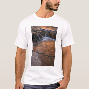 USA, Utah, Escalante Wilderness.  Wasserfall in T-Shirt