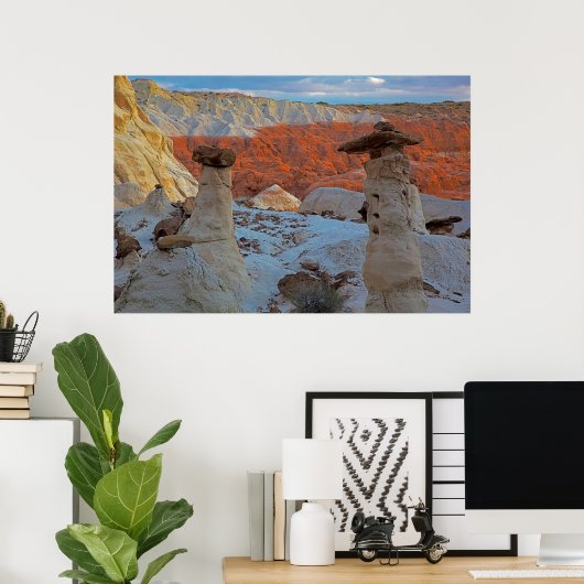 USA, Utah, Großtreppe Escalante-National 2 Poster (Heimbüro)