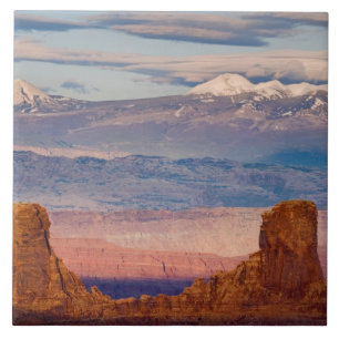 USA, Utah. Landschaft der La Sal Mountains von Dea Fliese