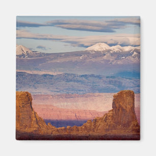 USA, Utah. Landschaft der La Sal Mountains von Dea Magnet