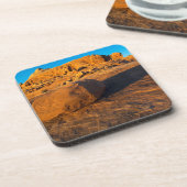 USA, Utah, Moab, Sandstone Getränkeuntersetzer (Linke Seite)