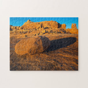 USA, Utah, Moab, Sandstone Puzzle