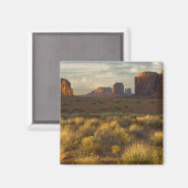 USA, Utah, Monument Valley National Park. Magnet (Vorderseite/Rückseite)