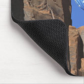 USA, Utah, Monument Valley. Regenbogen-Heißluft Mousepad (Ecke)